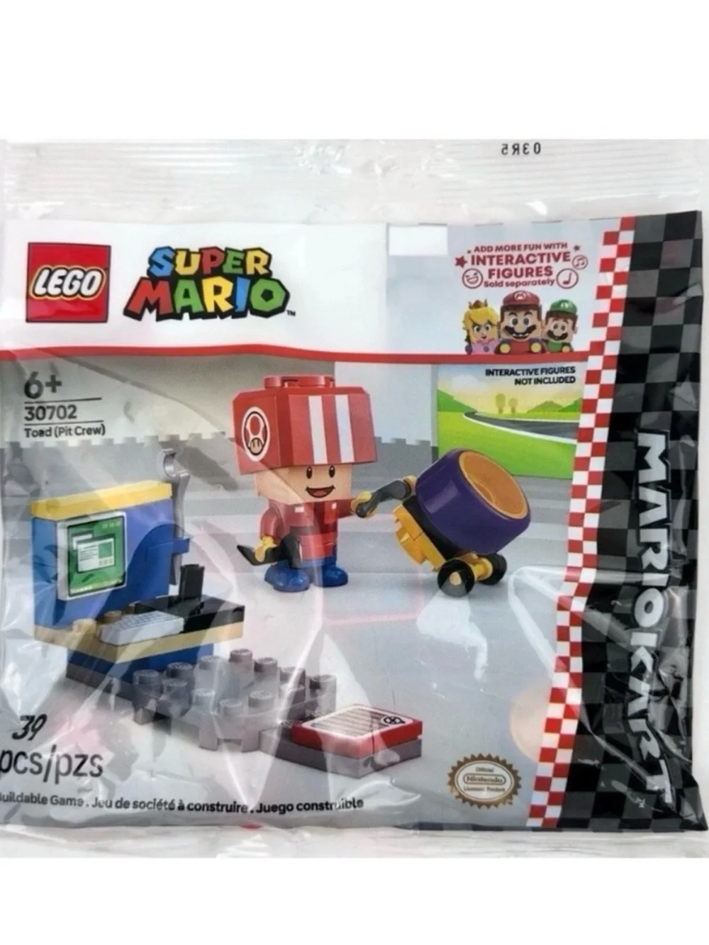 Lego 30702 - Lego Super Mario Kart - Toad (Pit Crew)